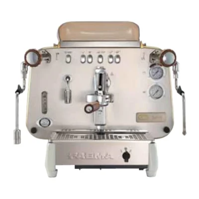 Faema Espresso Kahve Makinesi Otomatik 1 Gruplu E61 A/1 JUBILE WHITE WOOD