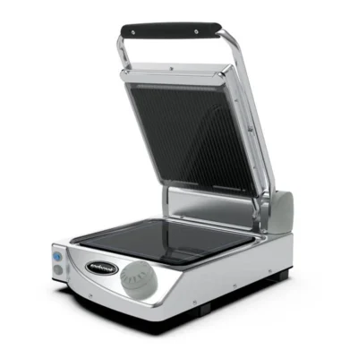 Unox Spidocook SP 010 PR Tek Taraf Nervürlü Yüzey Seramik Camlı Izgara & Tost Makinesi, Elektrikli