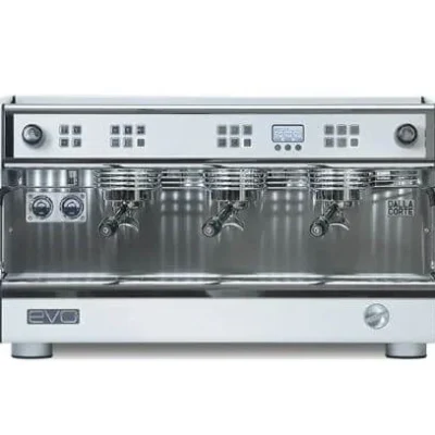 Dalla Corte EVO 2 HV Espresso Kahve Makinesi, 3 Gruplu, Beyaz