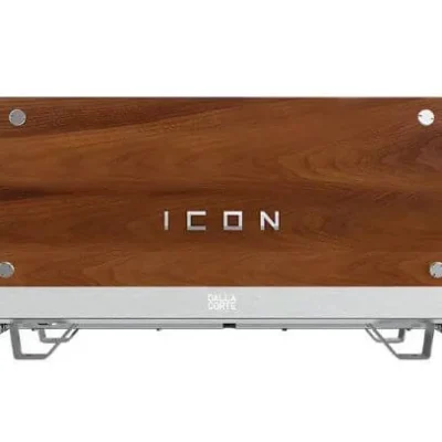Dalla Corte Icon Espresso Kahve Makinesi, 3 Gruplu, Siyah Ceviz