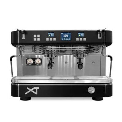 Dalla Corte XT Barista Espresso Kahve Makinesi, 2 Gruplu, Siyah Krom