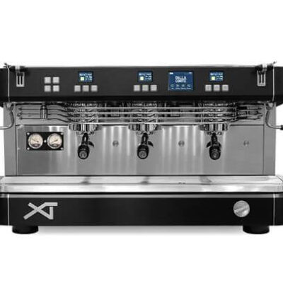 Dalla Corte XT Barista Espresso Kahve Makinesi, 3 Gruplu, Siyah Krom