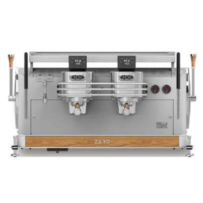 Dalla Corte Zero Classic Espresso Kahve Makinesi, 2 Gruplu, Beyaz Meşe