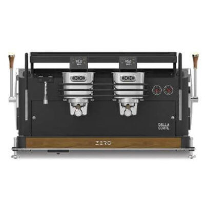 Dalla Corte Zero Classic Espresso Kahve Makinesi, 2 Gruplu, Siyah Ceviz